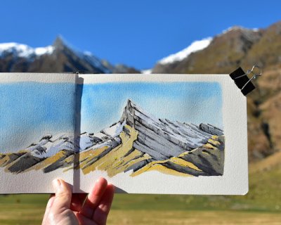 new in my sketchbooks