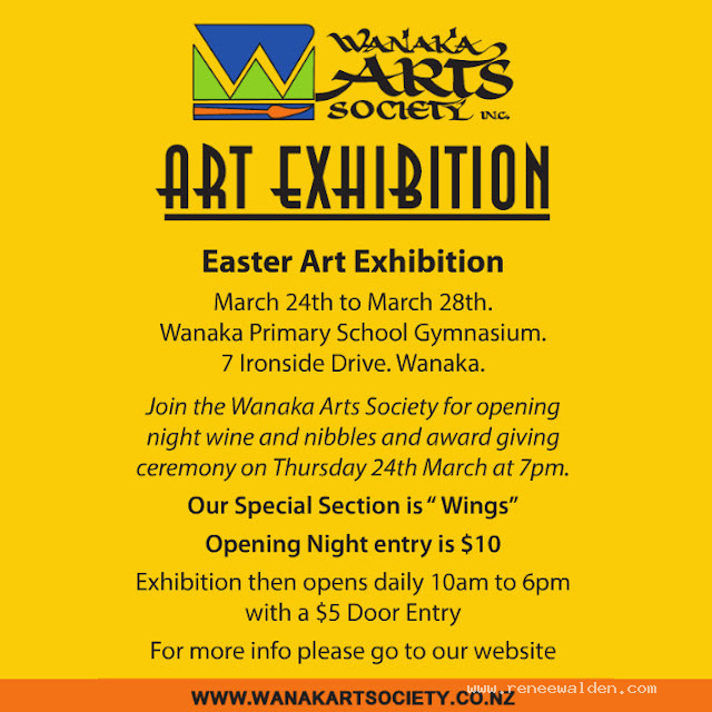 Wanaka Arts Society Art Exhibition - Easter 2016