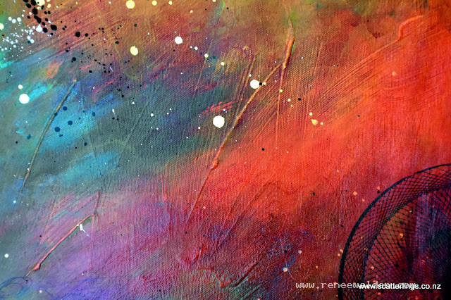 Detail of "Summer fields, summer hills 4"