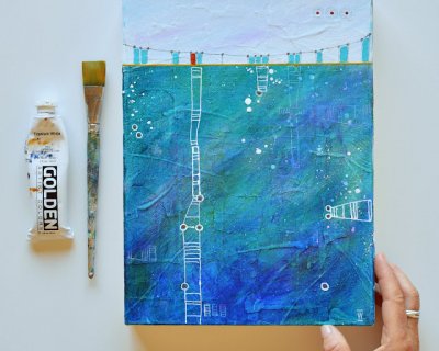 pond - new abstract landscape