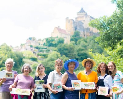 recap! painting holiday at perigord retreat
