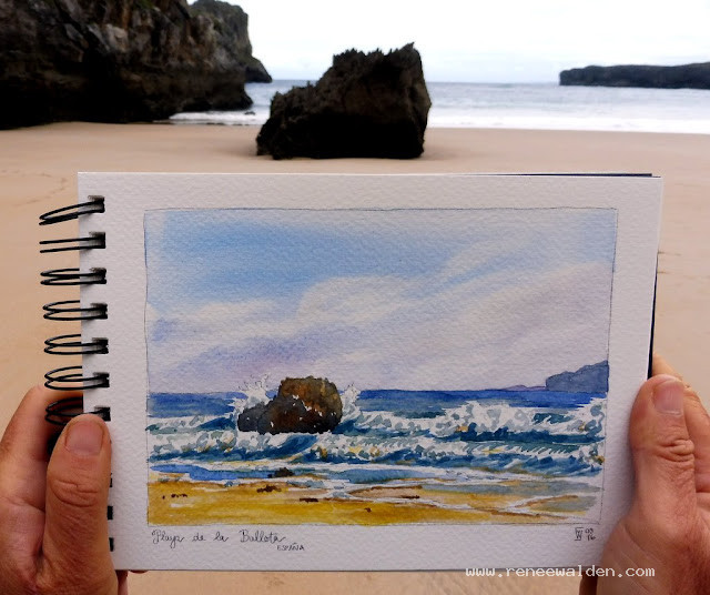 Same rock, different tide - endless fascination.