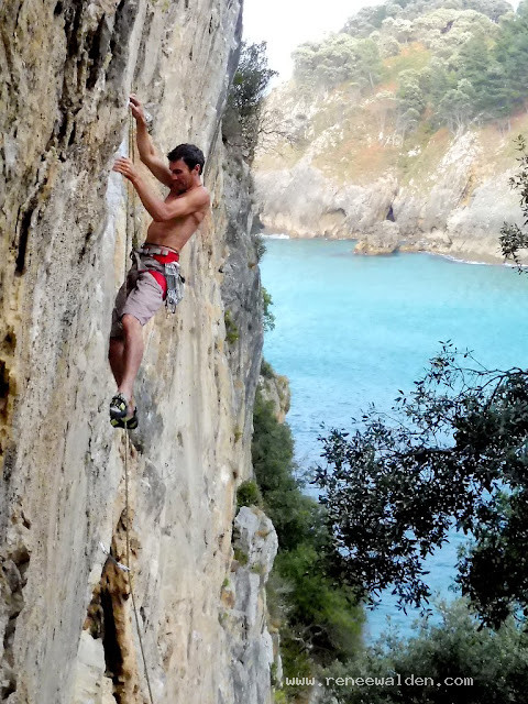 Climb, swim, climb, swim :-)