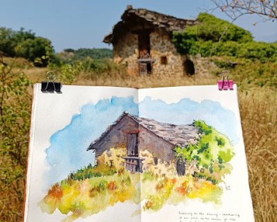 old ruin near home