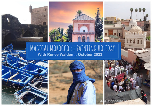 Join me in Morocco for a 9 day painting holiday