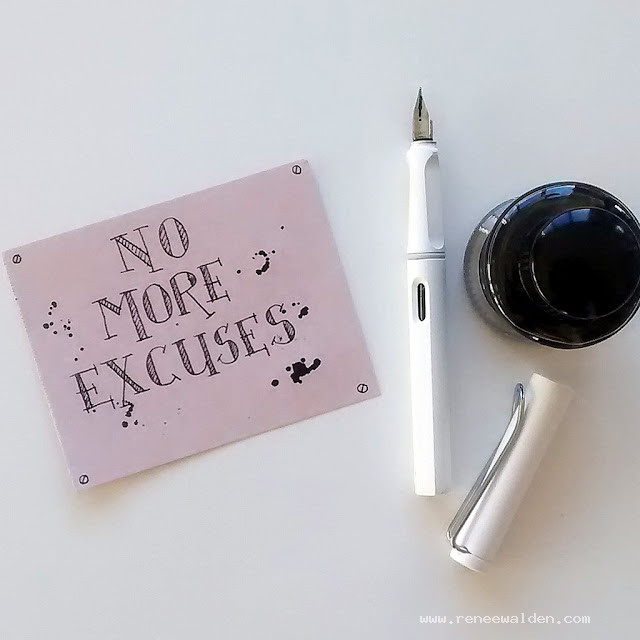 No More Excuses - Lamy Pen & De Artramentis Document Ink