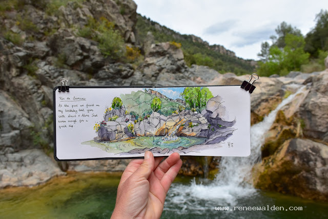Rock pools, Riu de Siurana