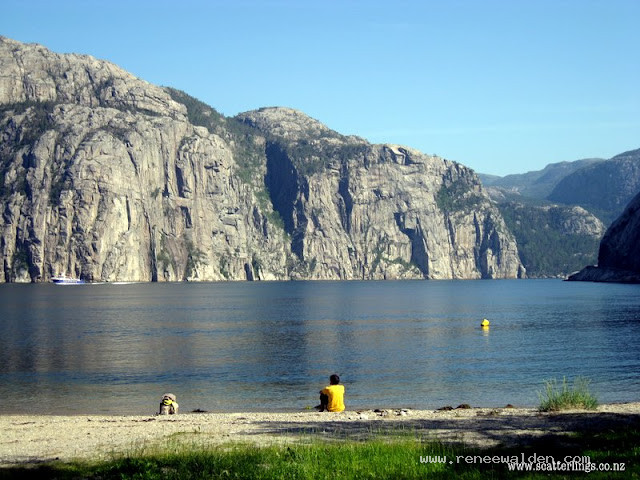 Beach time, Lysefjord, Norway