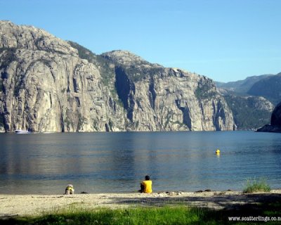exploring the fjords in norway
