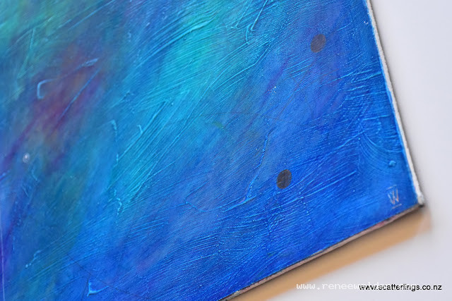 Detail of "Reflections" - abstract landscape