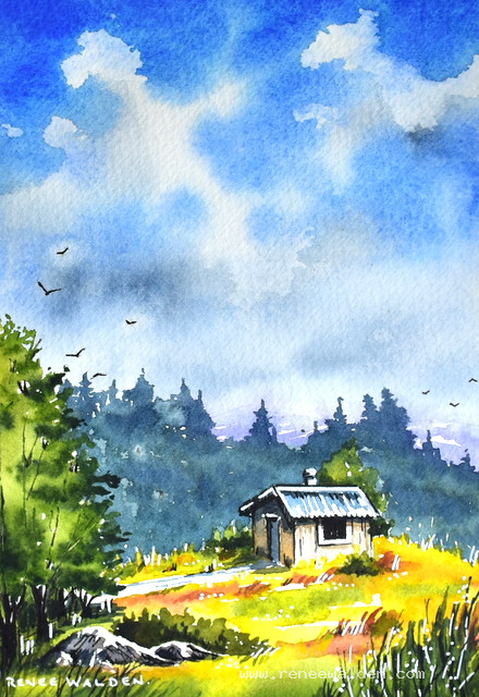 Happy in the sunshine