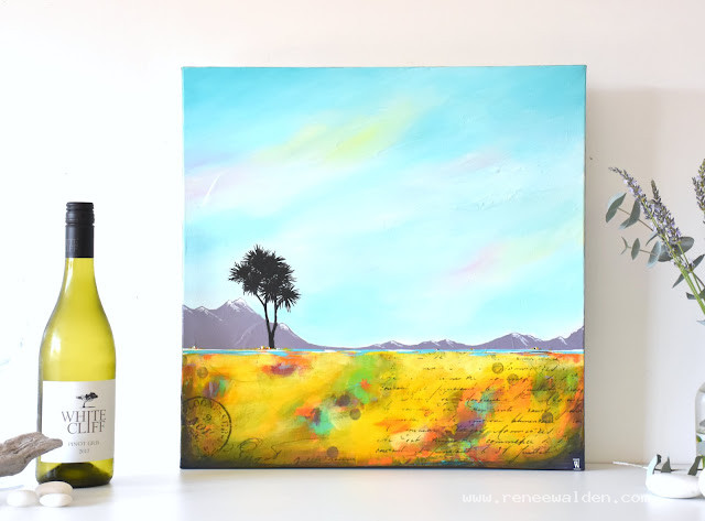 "Where I Belong 2" - acrylics on canvas SOLD