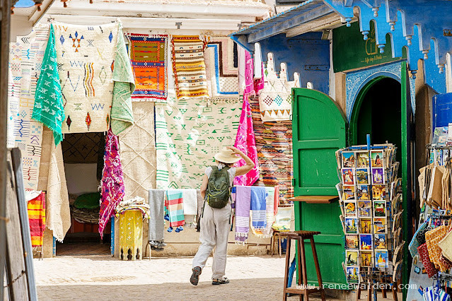 Explore vibrant Marrakech with your sketchbook in hand