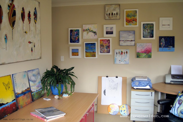 Artist's studio, Wanaka, New Zealand