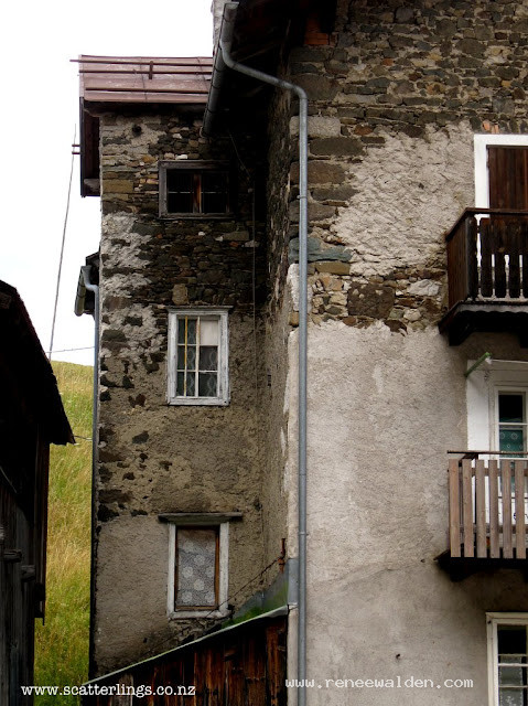 Old house, Daghei, Dolomites, Italy