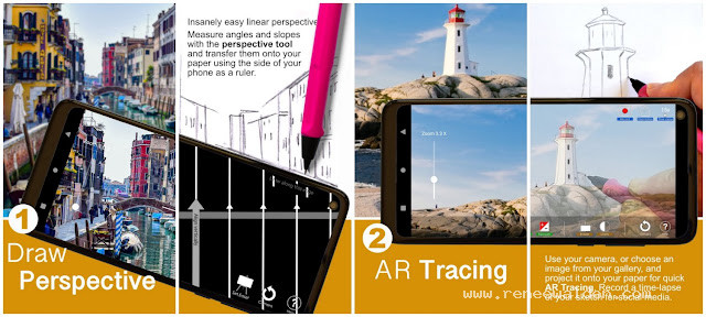 Real Sketch - Android app for artists