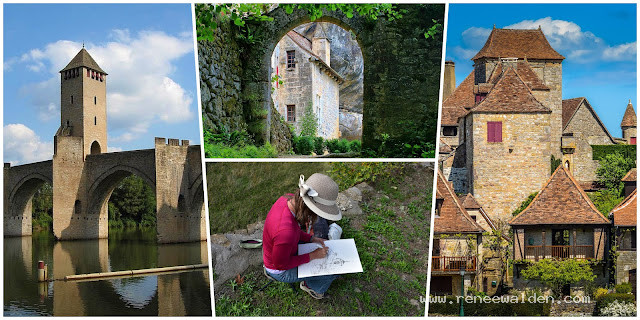 10 day painting holiday in Southern France with New Zealand artist, Renee Walden