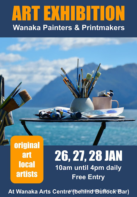 Art Exhibition, Wanaka, New Zealand