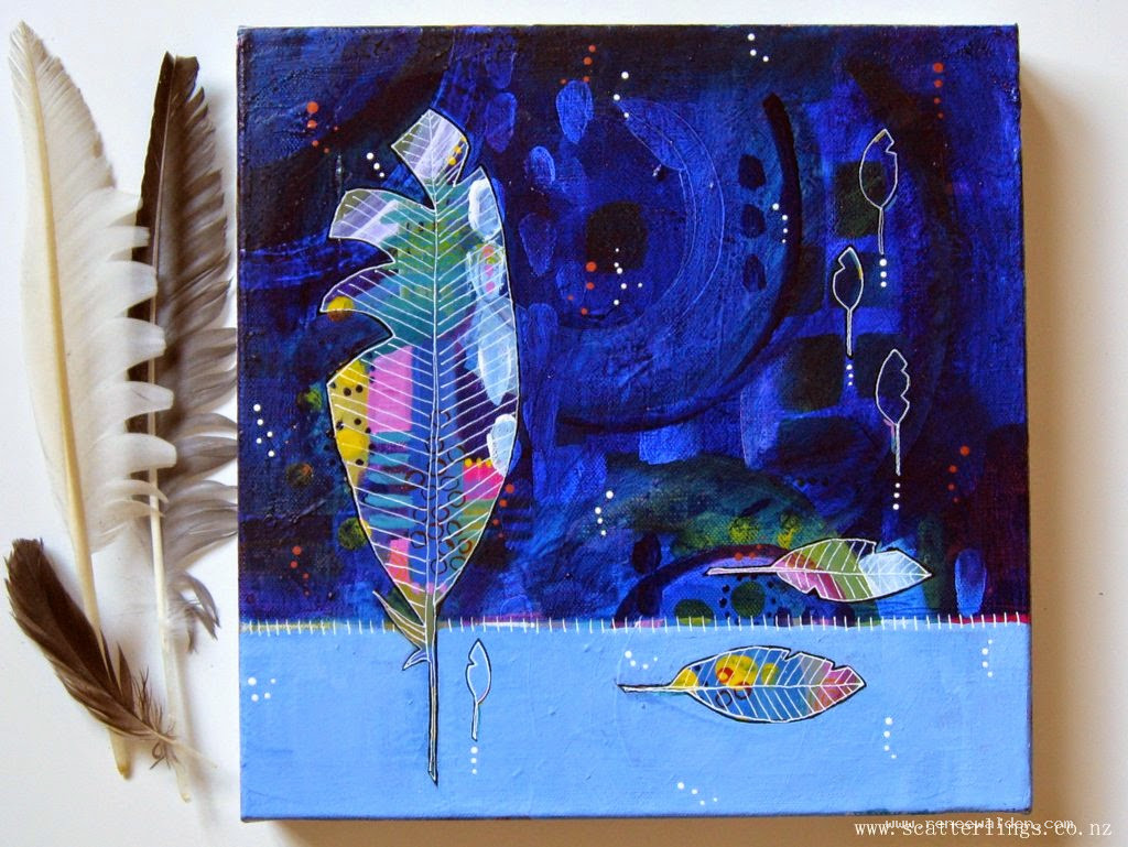 Modern abstract by Renee Walden