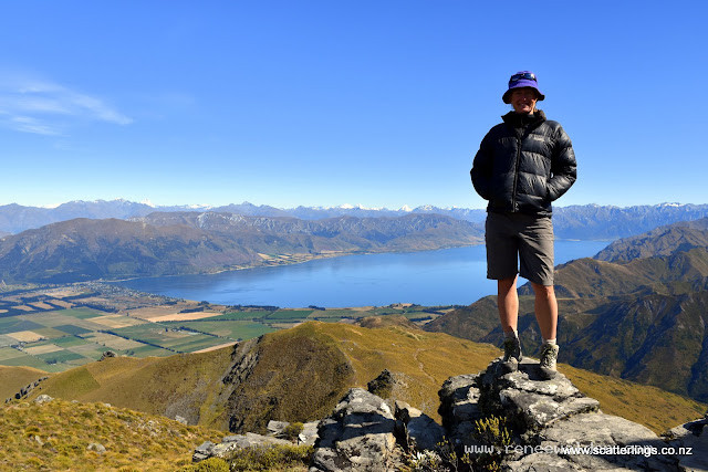 Me high above home. Southern Alps, New Zealand.