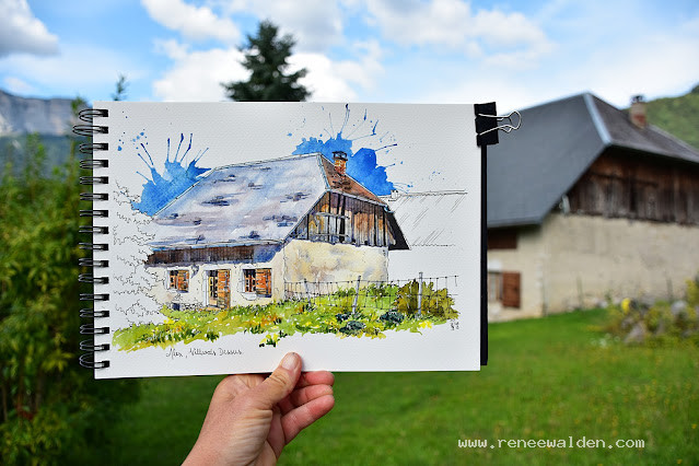 Old farmhouse, France