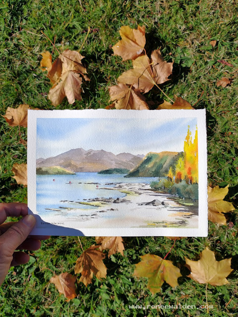 Autumn, Penrith Beach, Lake Wanaka