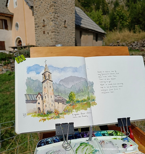 L'eglise Sant-Anton, Vallon du Laverq