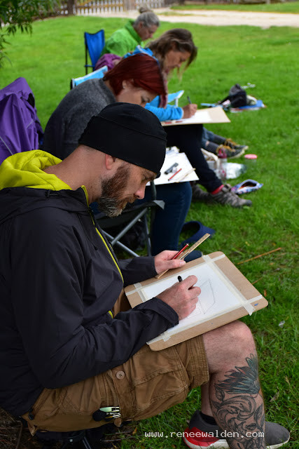 Art workshops and courses with Wanaka artist, Renee Walden.