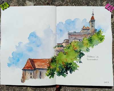 recap! french watercolour retreat