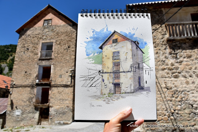 Historic building, Sin, Spain.