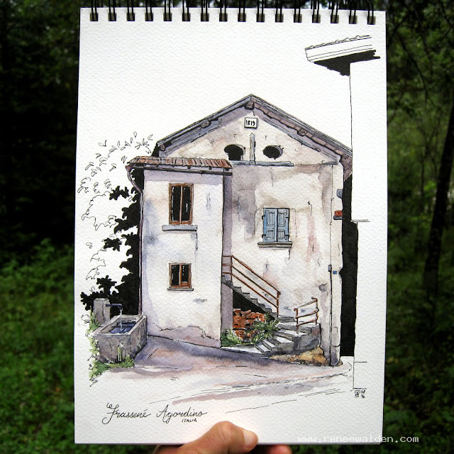 Frassene Agordino, Italy.