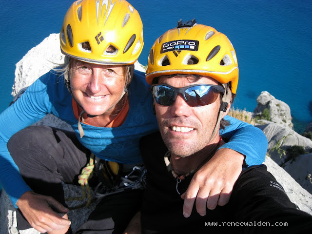 The two of us on top of Agulia Goloritze