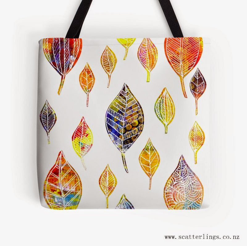 Autumn Leaves 1 on a tote bag