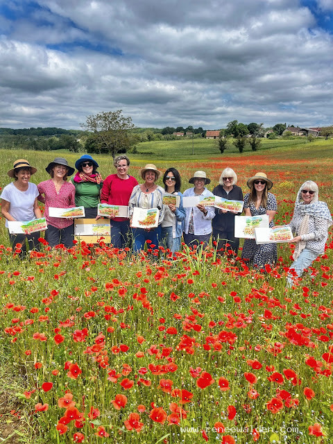 With a fantastic team in France, June 2024