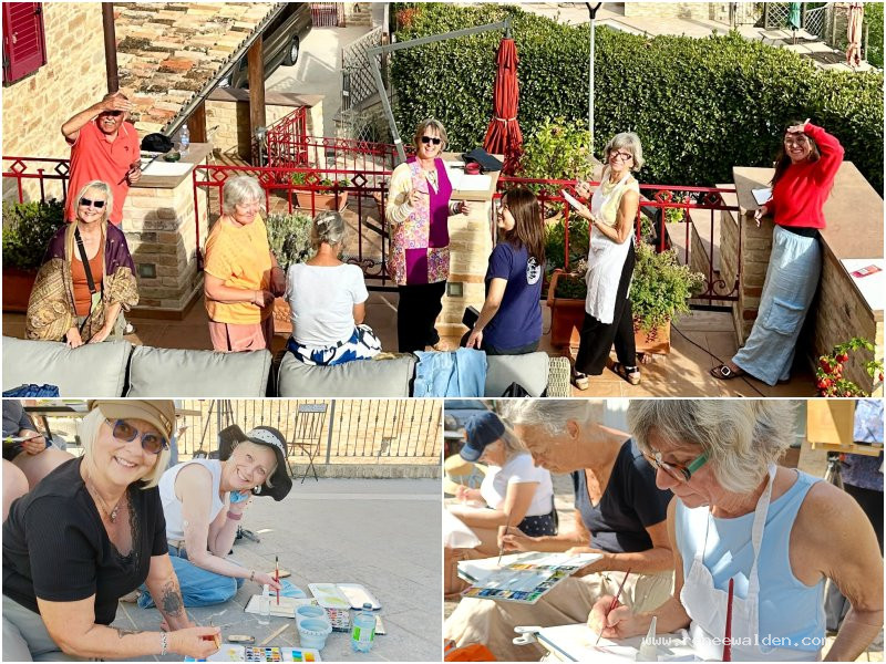 Artist group in Italy