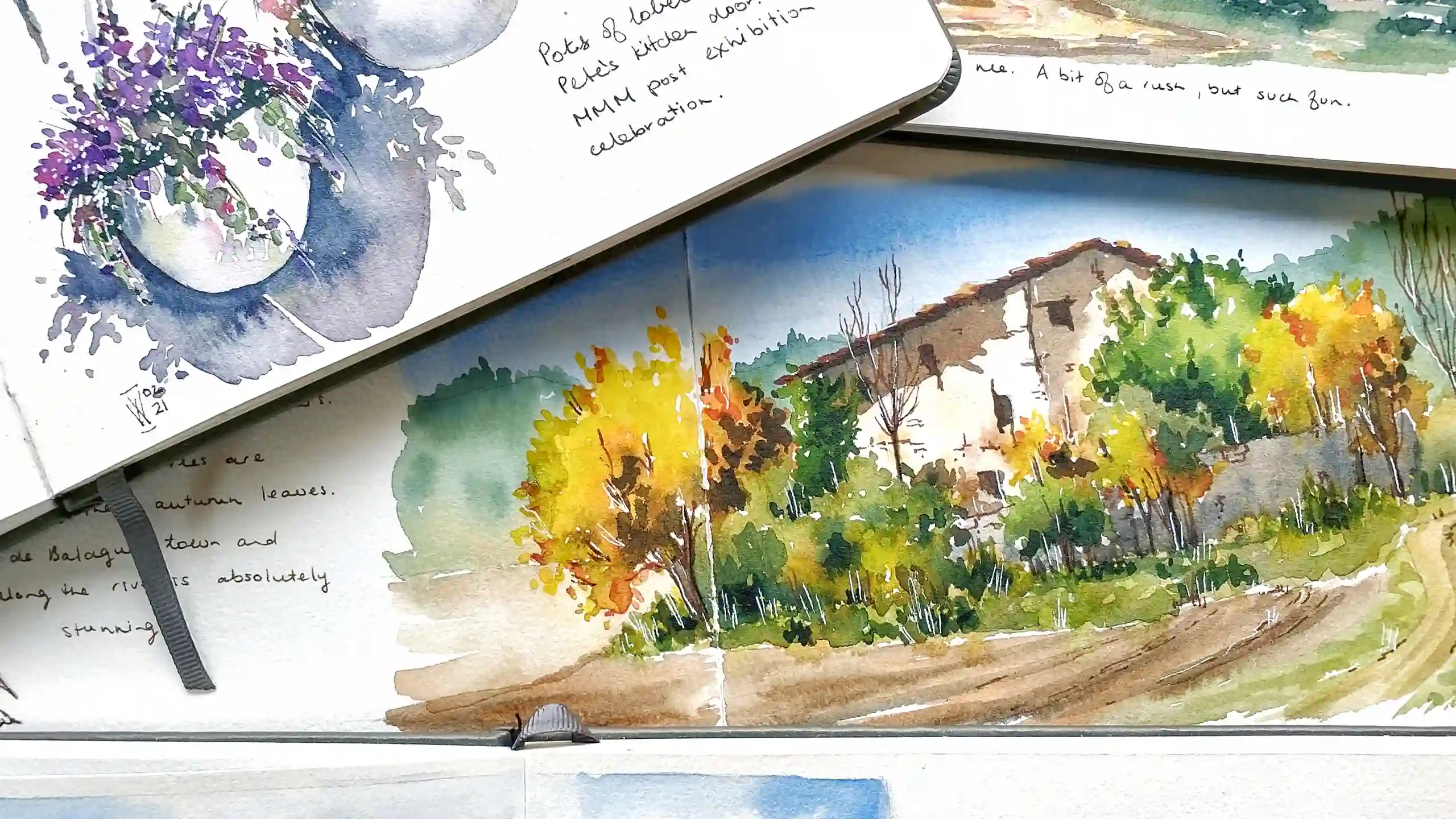 Watercolour painting holiday in Italy, 2027