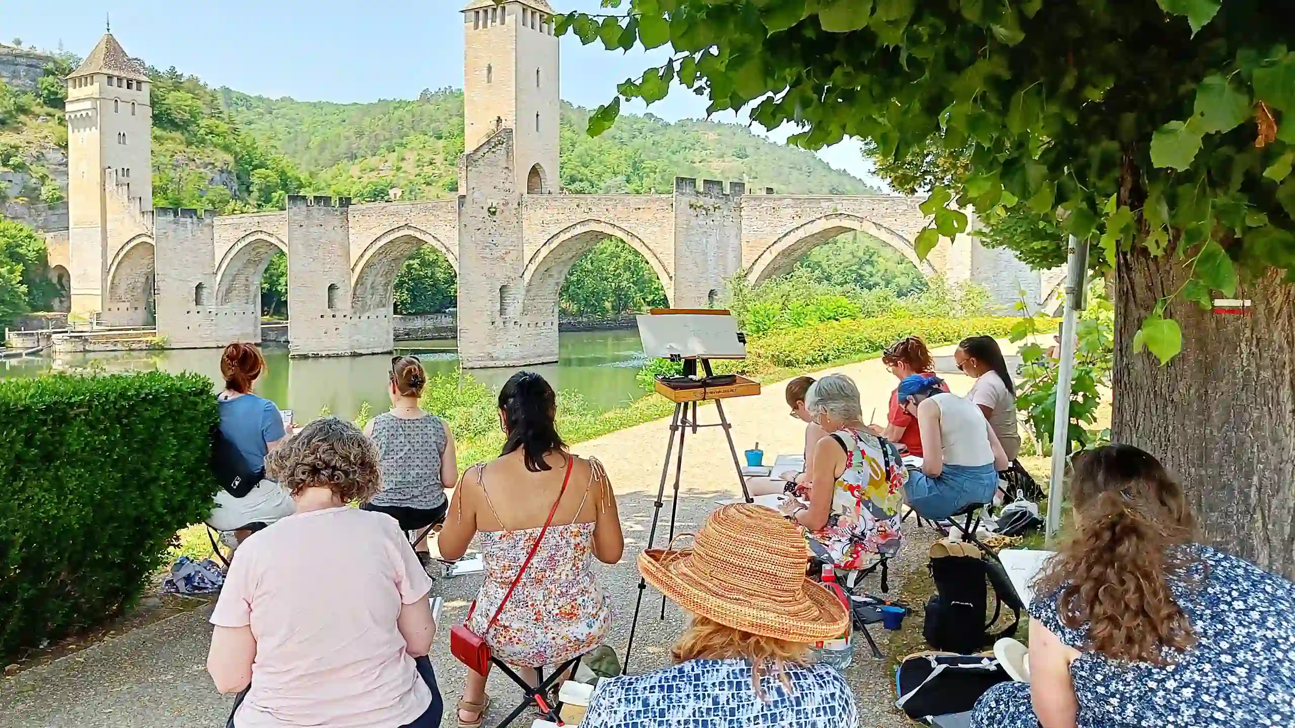 Watercolour painting holiday in France, 2027