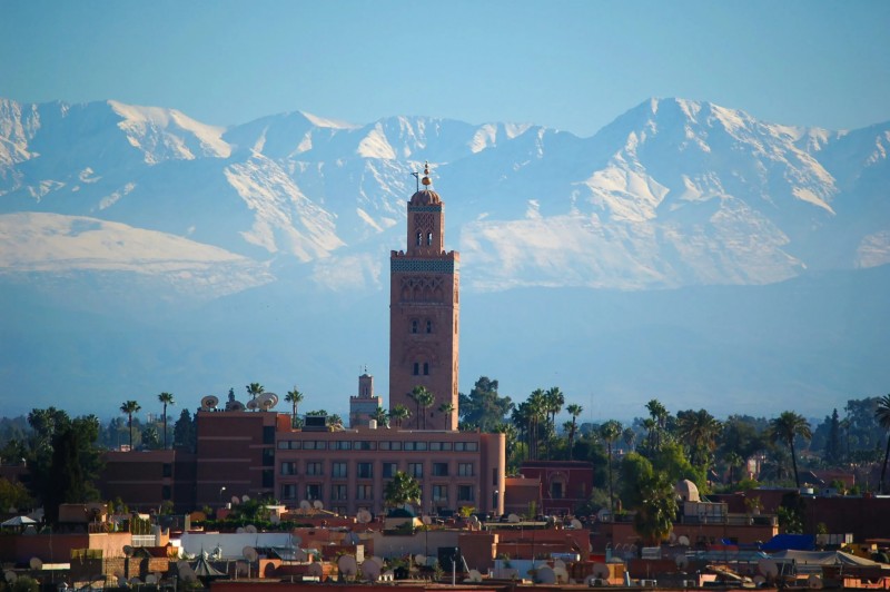 Sun-soaked Marrakech