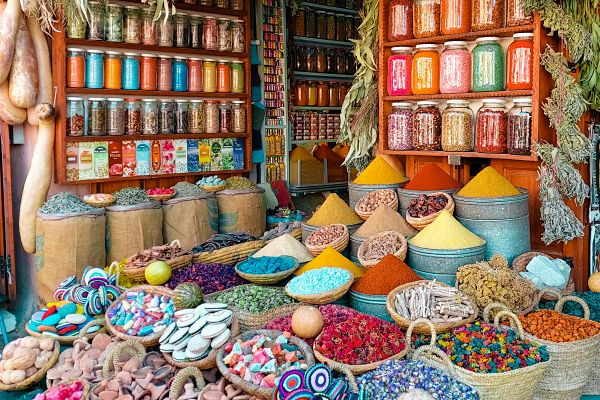 Watercolor painting holiday in Morocco, 2027