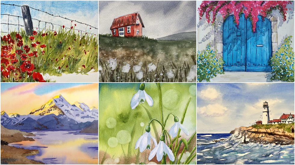 Student paintings