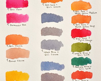 Quinacridone colours