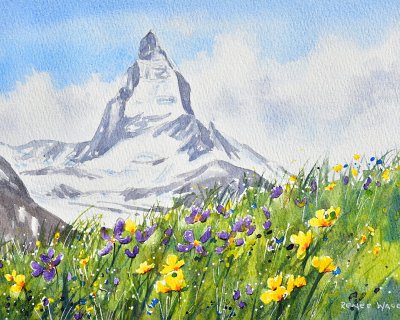 Matterhorn in spring