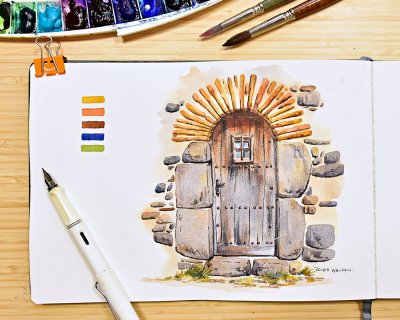 An old door