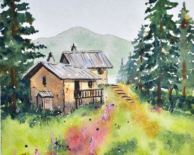 Cabins in Chamonix