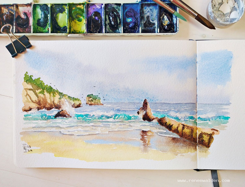 Finished painting