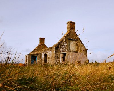 Ruined building
